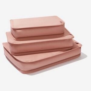 Hanky Panky Set of 3 Packing Cubes in Mauve **NEW